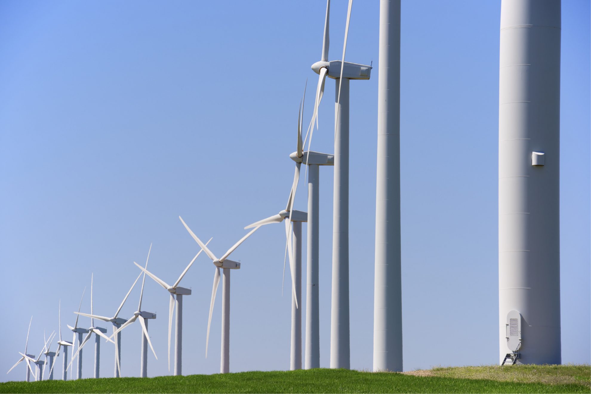 Windkraft-Anlagen