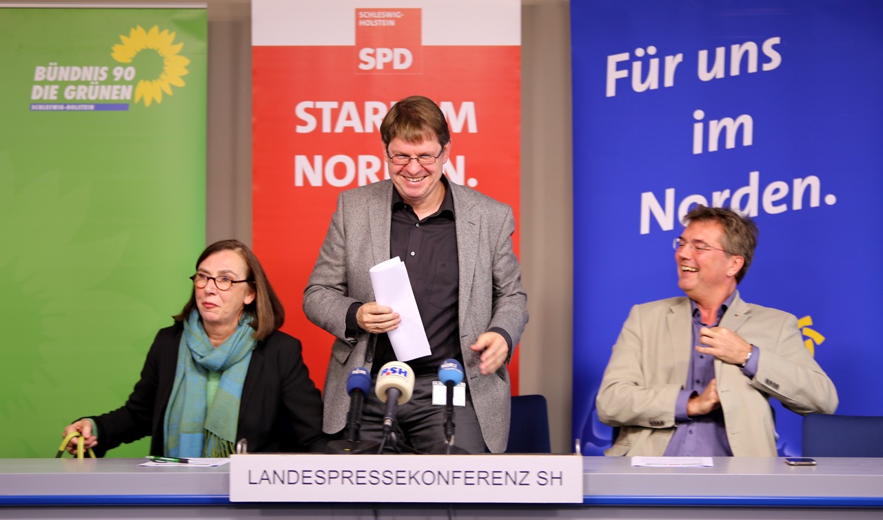 Ruth Kastner, Ralf Stegner, Lars Harms