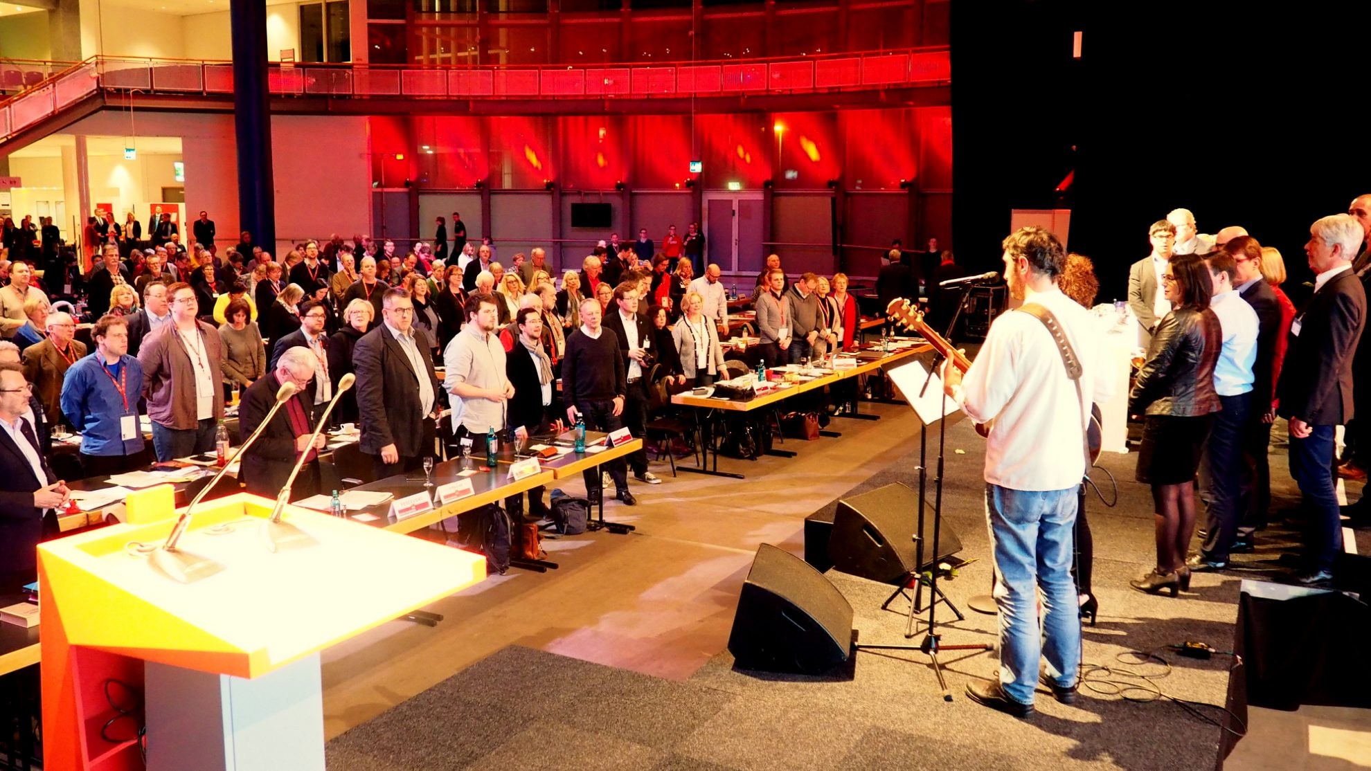 Der Parteitag singt_Foto: