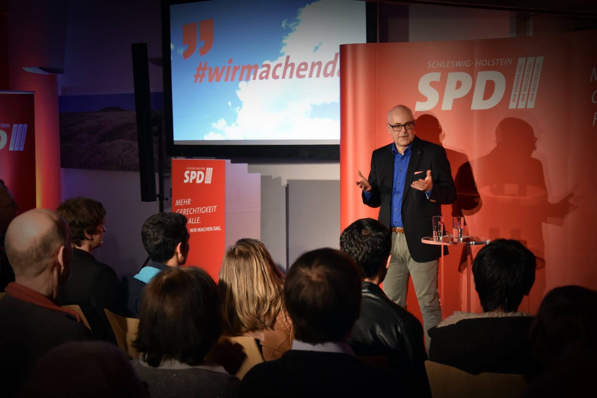 Torsten Albig in Leck