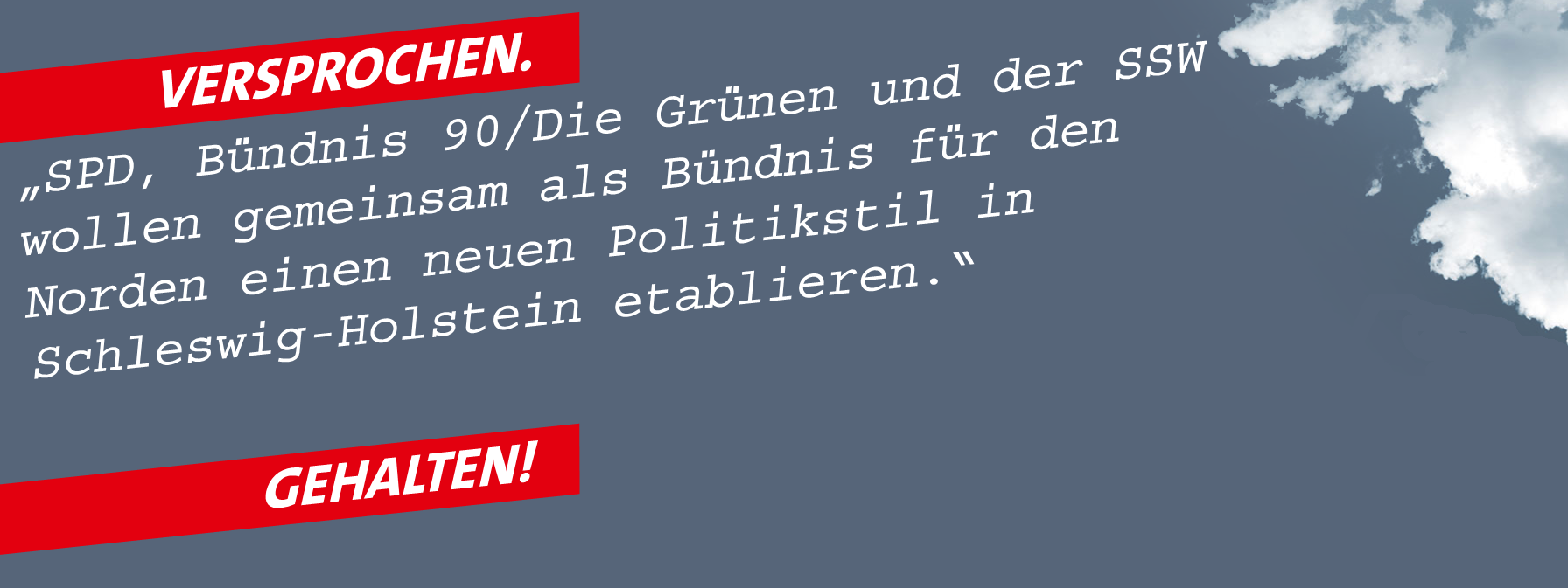 Versprochen Gehalten