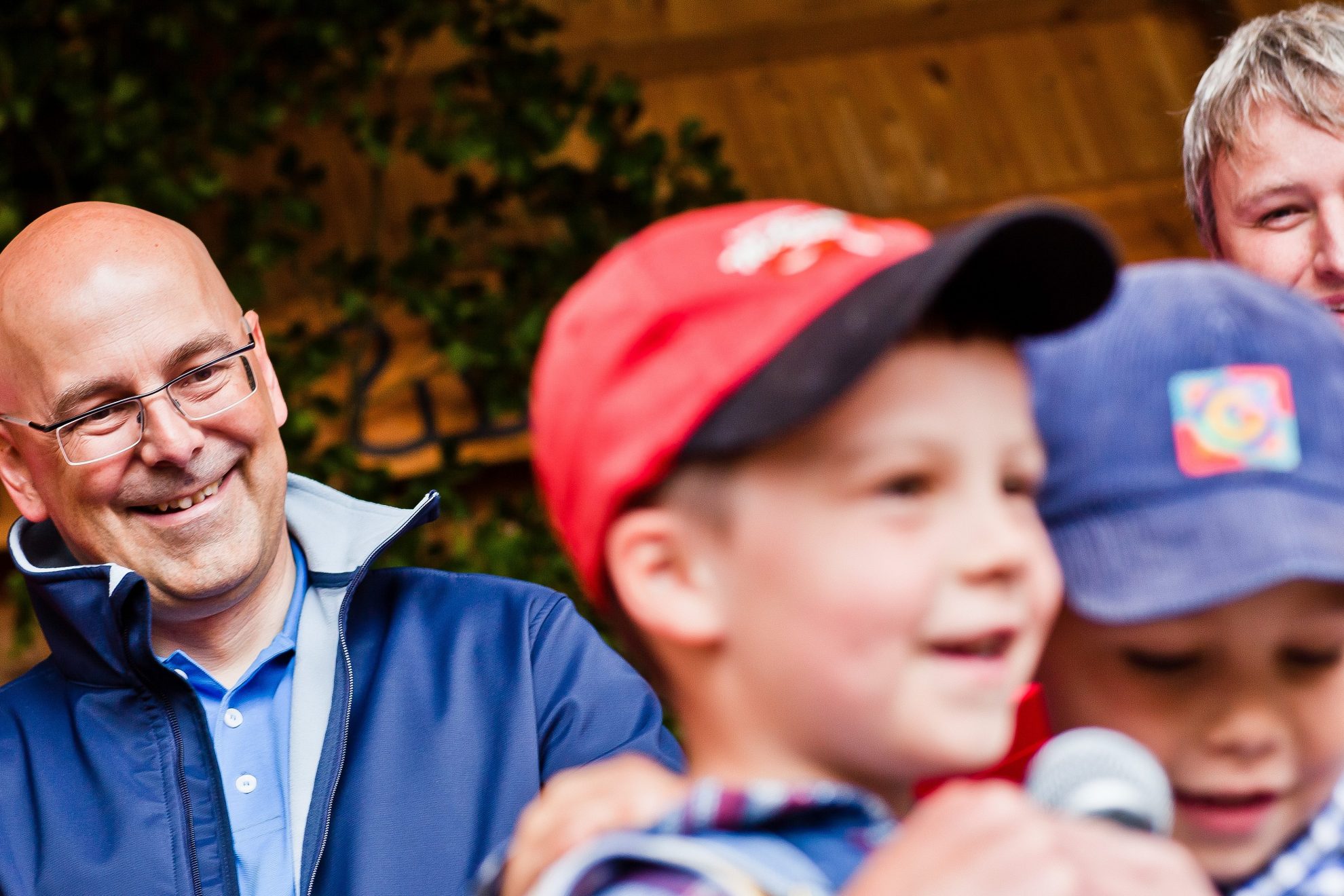Torsten Albig und Sönke Rix beim SPD Familienfest