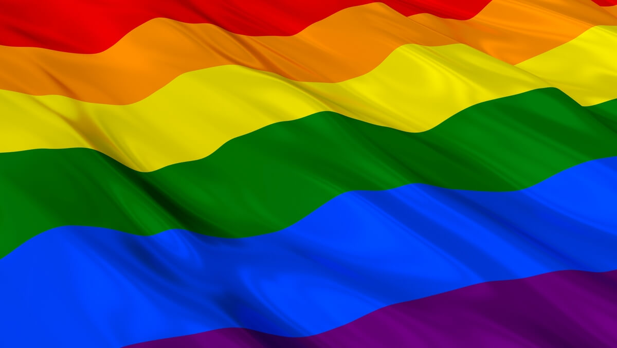 Regenbogen-Flagge