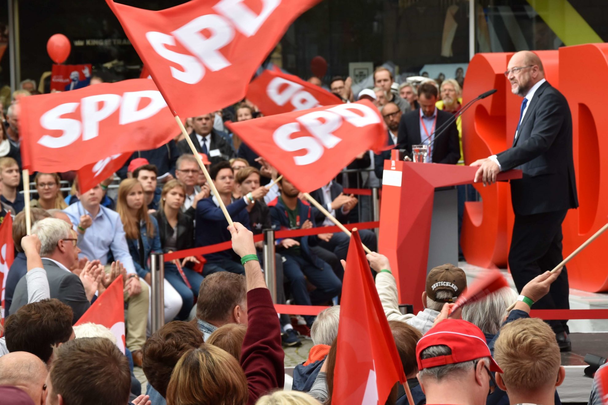 Martin Schulz in Kiel