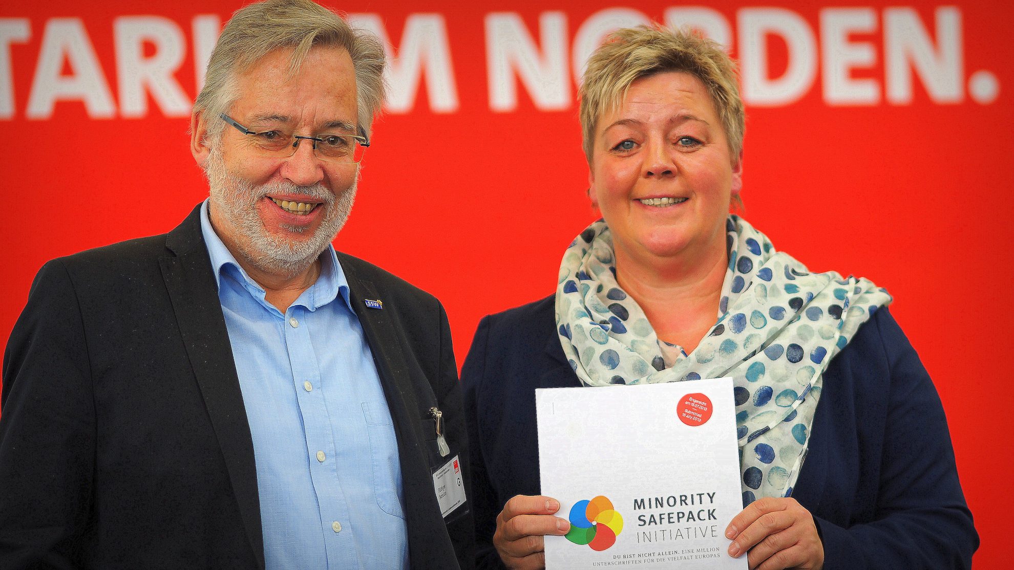Rüdiger Schulze und Birte Pauls, Minority SafePack Initiative