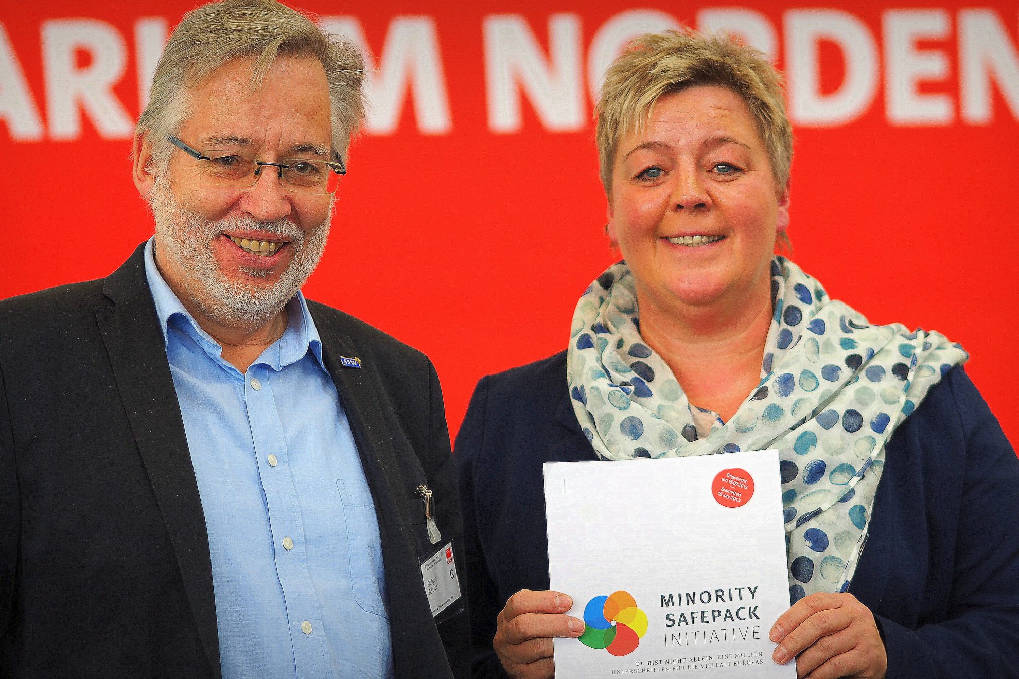 Rüdiger Schulze und Birte Pauls, Minority SafePack Initiative