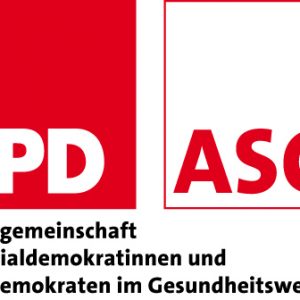 Logo der Arbeitsgemeinschaft der Sozialdemokratinnen und Sozialdemokraten im Gesundheitswesen (ASG)