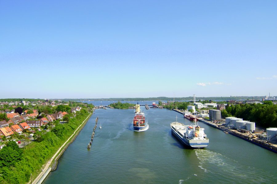 Nord-Ostsee-Kanal, Schleuse Kiel