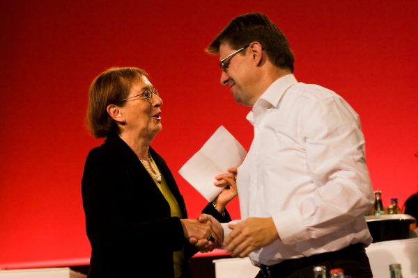Heide Simonis und Ralf Stegner, 2008