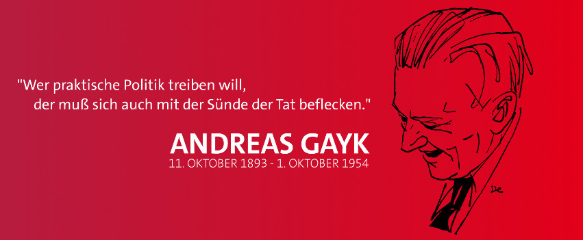 125 Jahre Andreas Gayk