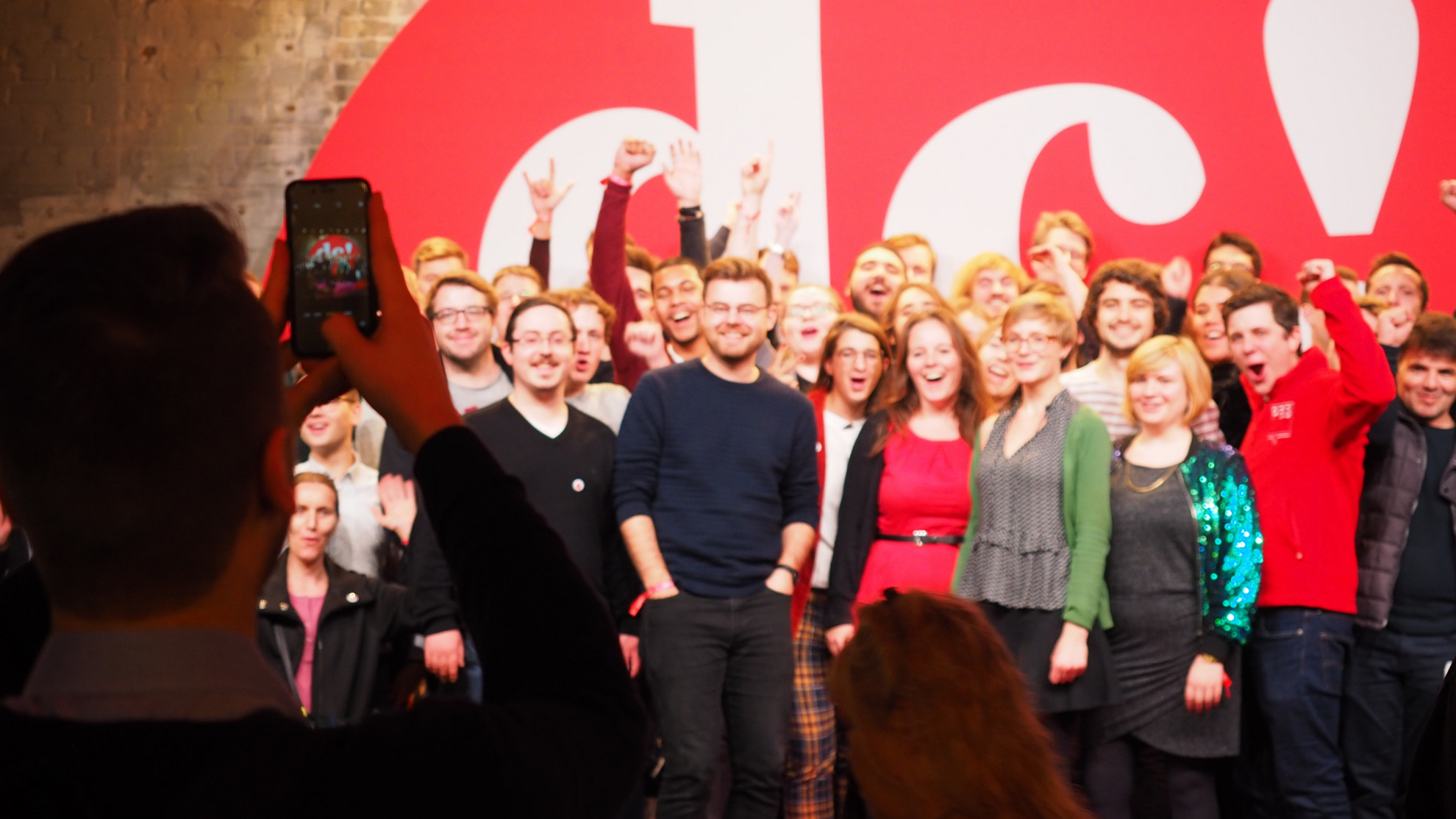 Gute Stimmung beim DebattenCamp