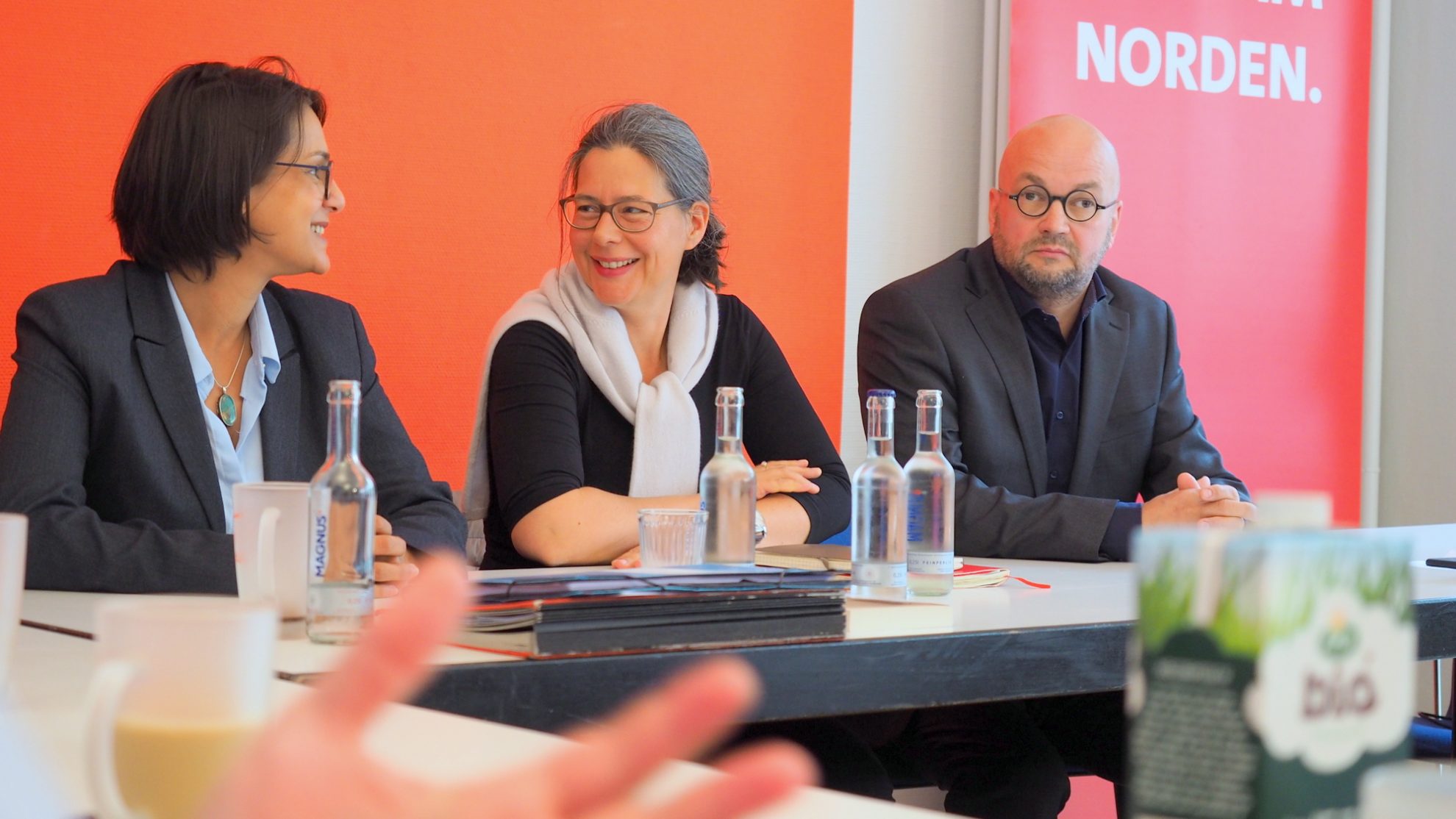 Serpil Midyatli, Nina Scheer, Marcus del Monte
