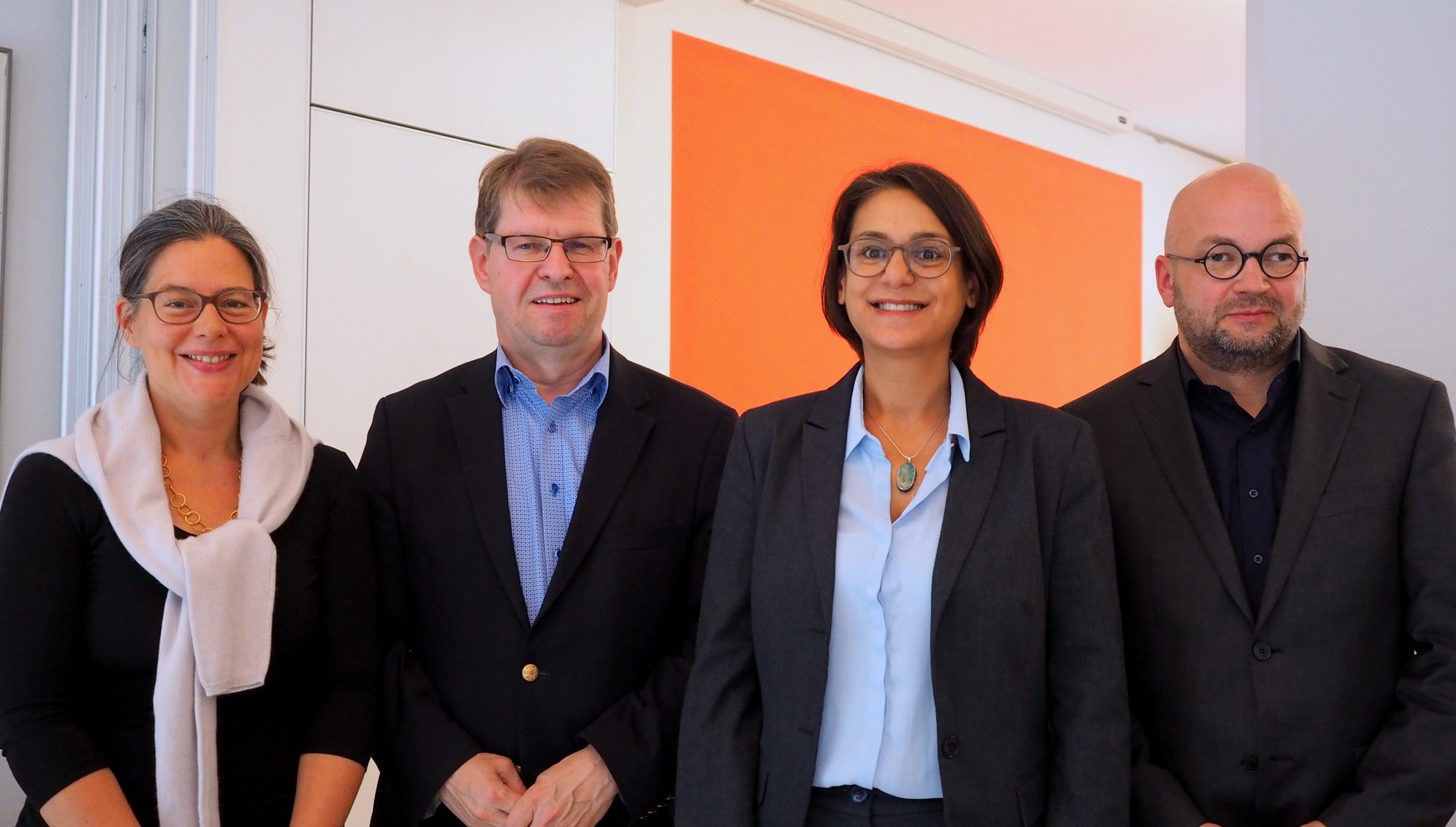Nina Scheer, Ralf Stegner, Serpil Midyatli, Marcus Del Monte