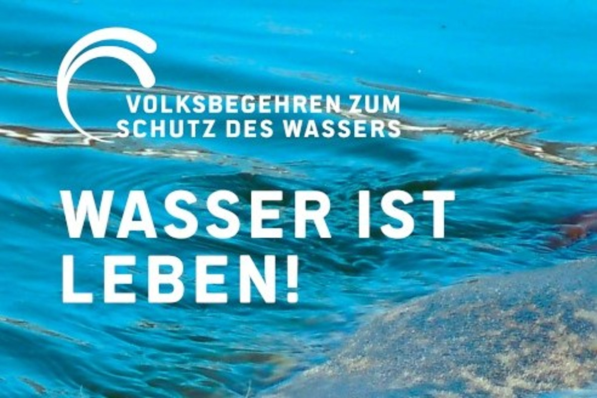 Volksinitiative zum Schutz des Wassers