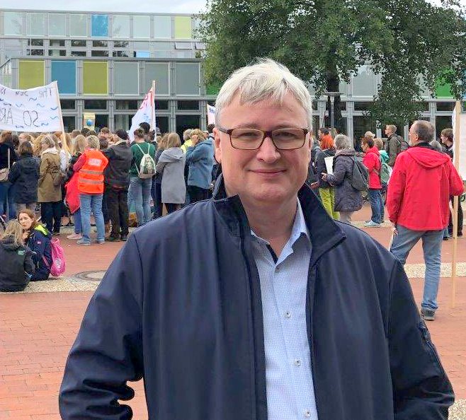 Sönke Rix bei Fridays for Future