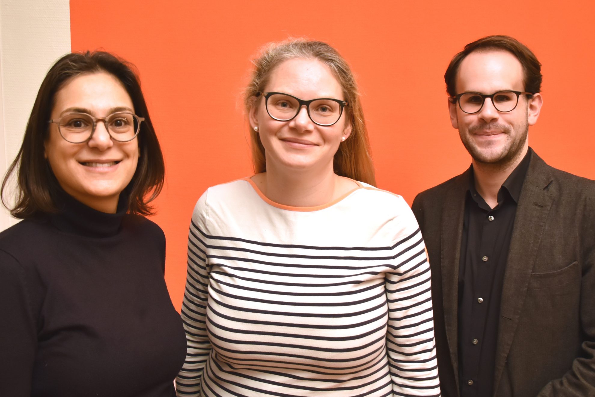 Serpil Midyatli, Ann-Kathrin Tranziska und Steffen Regis