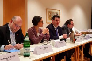Daniel Friedrich, Serpil Midyatli, Hubertus Heil