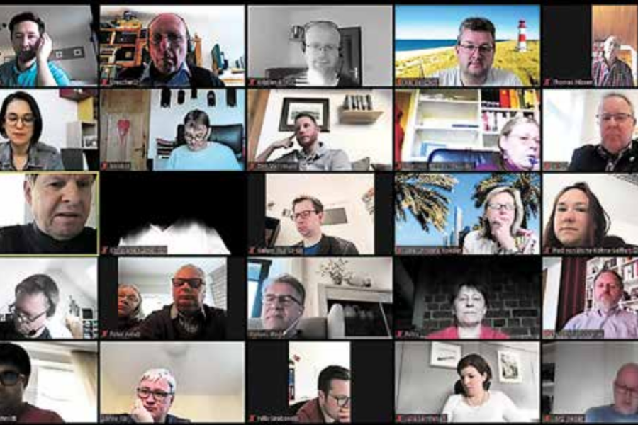 Videokonferenz mit SPD-Kommunalpolitik