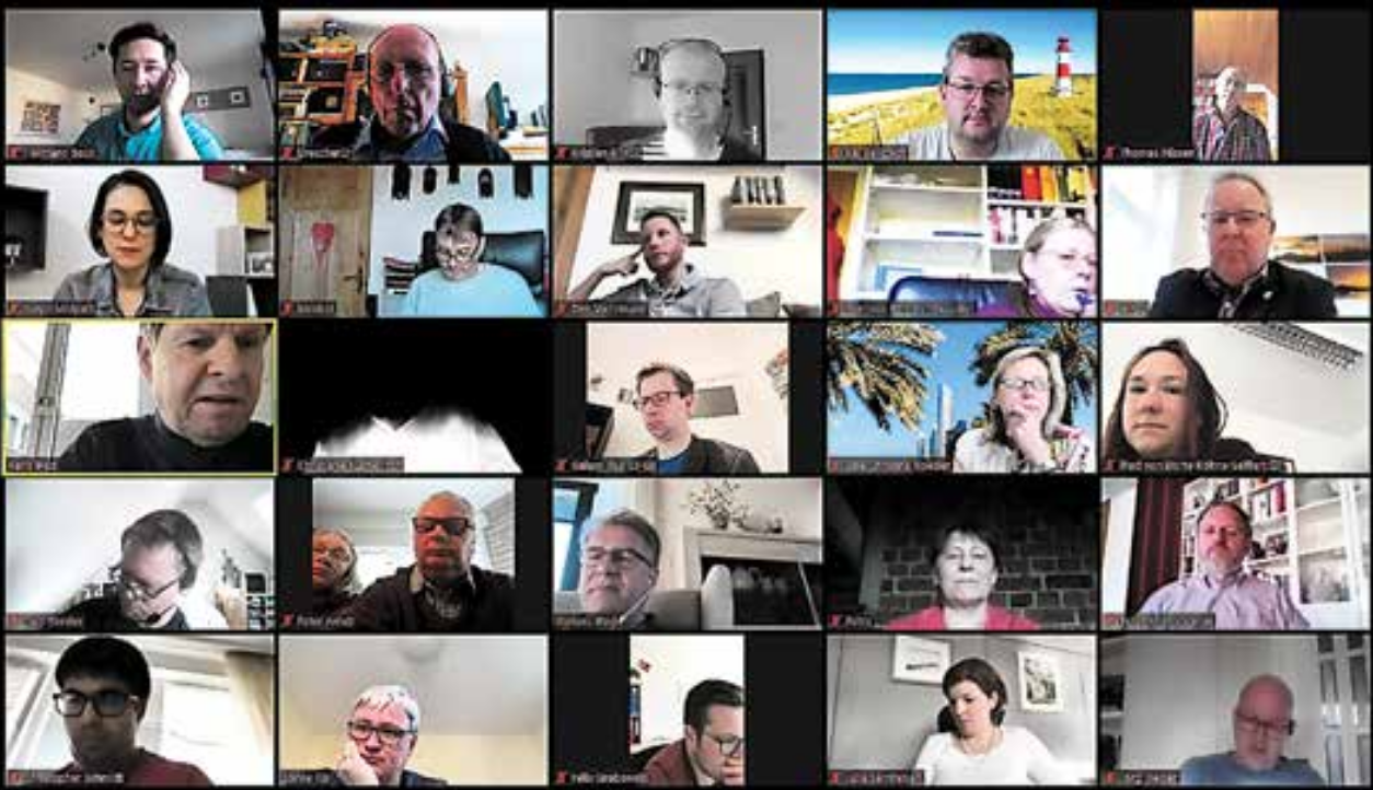 Videokonferenz mit SPD-Kommunalpolitik