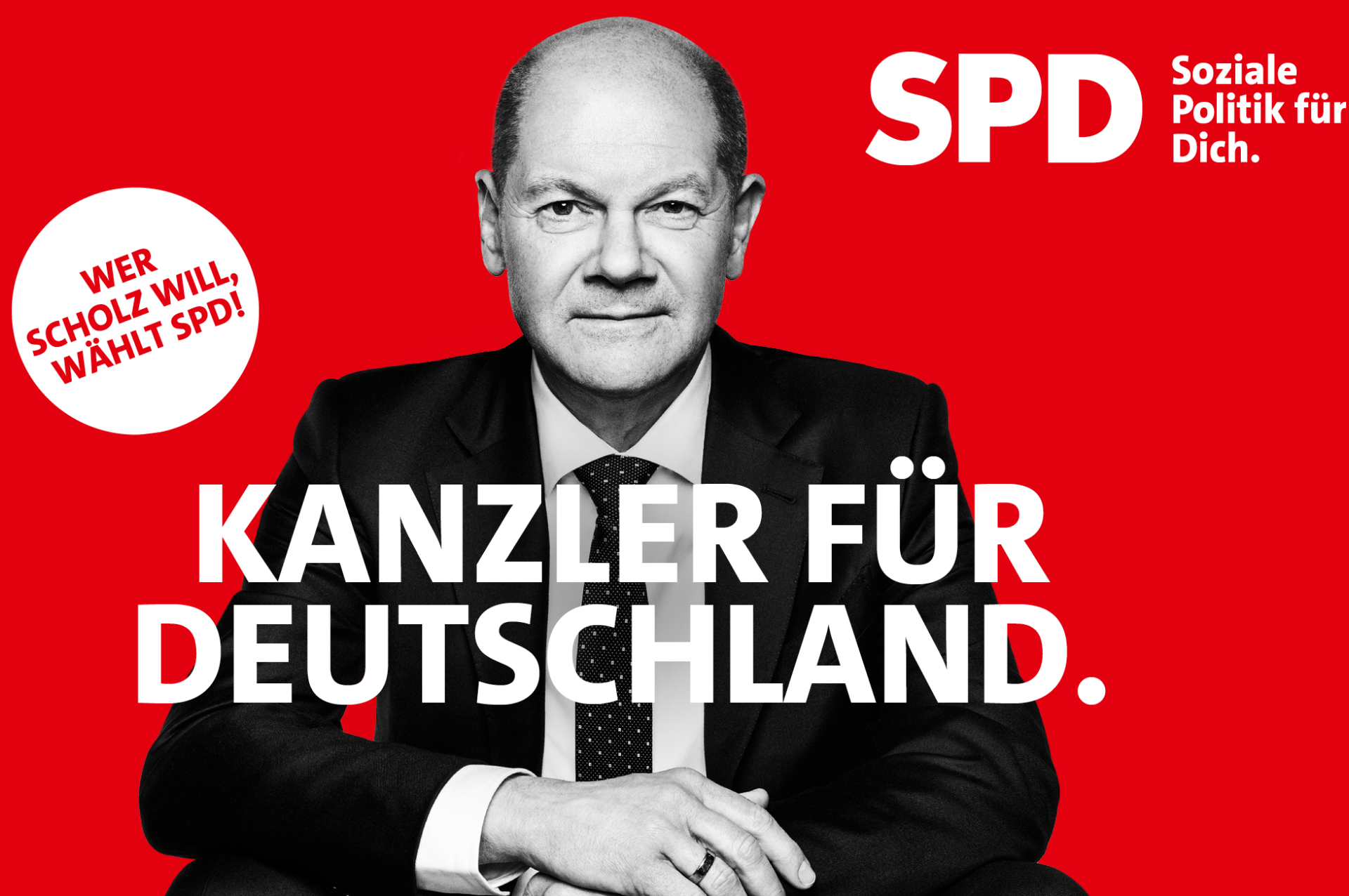 Olaf Scholz ist der beste Kanzler für Deutschland