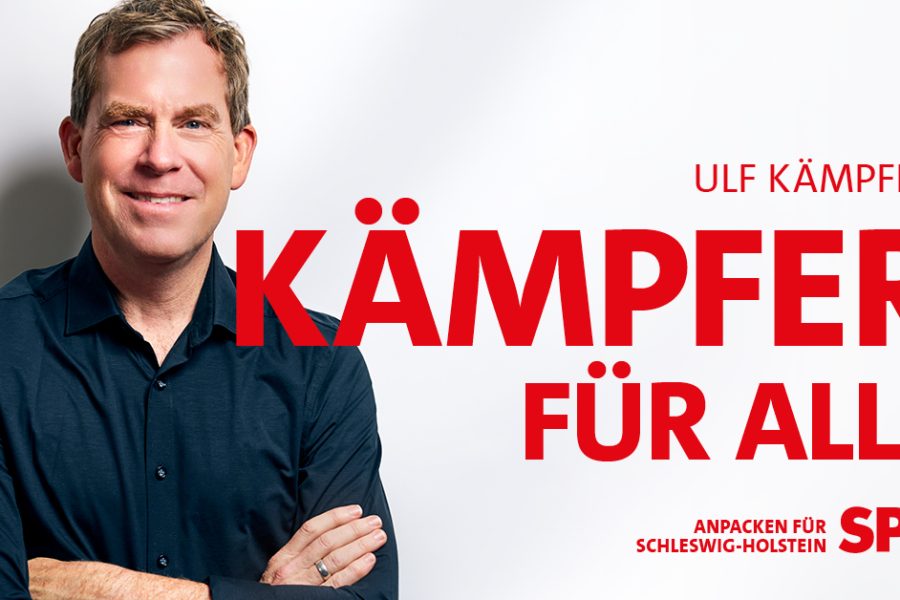 Kämpfer für alle! Ulf Kämpfer ist Spitzenkandidat der SPD Schleswig-Holstein